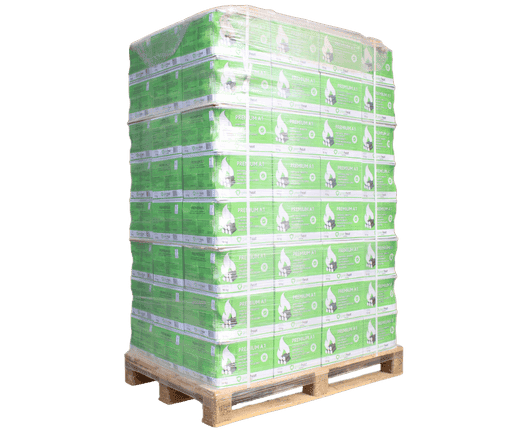 Runde Holzbriketts HARTHOLZ im Karton - 960kg
